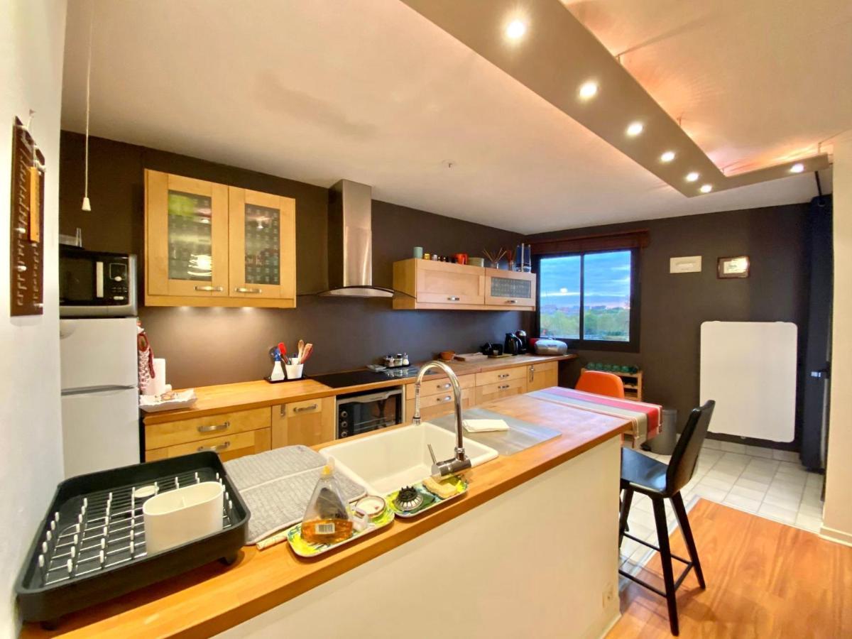 Apartamento La Garonne - T3 Avec Parking Prive Toulouse Exterior foto